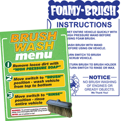 Foamy Brush Signs Image