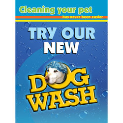 Dog Wash Signs Image