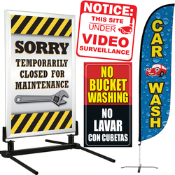 Car Wash Signs Image